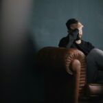 depressed man